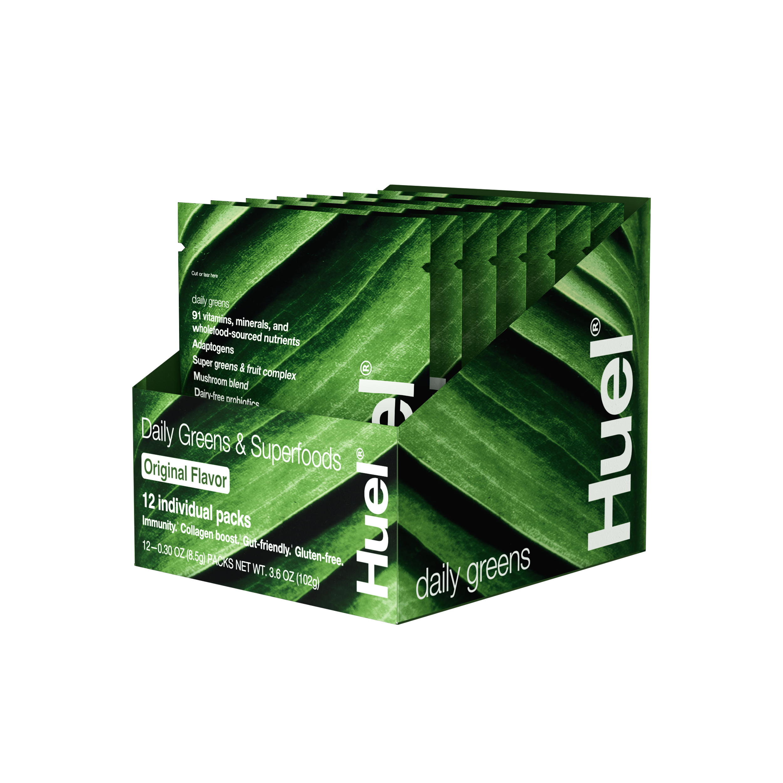 Daily Greens Travel Packs