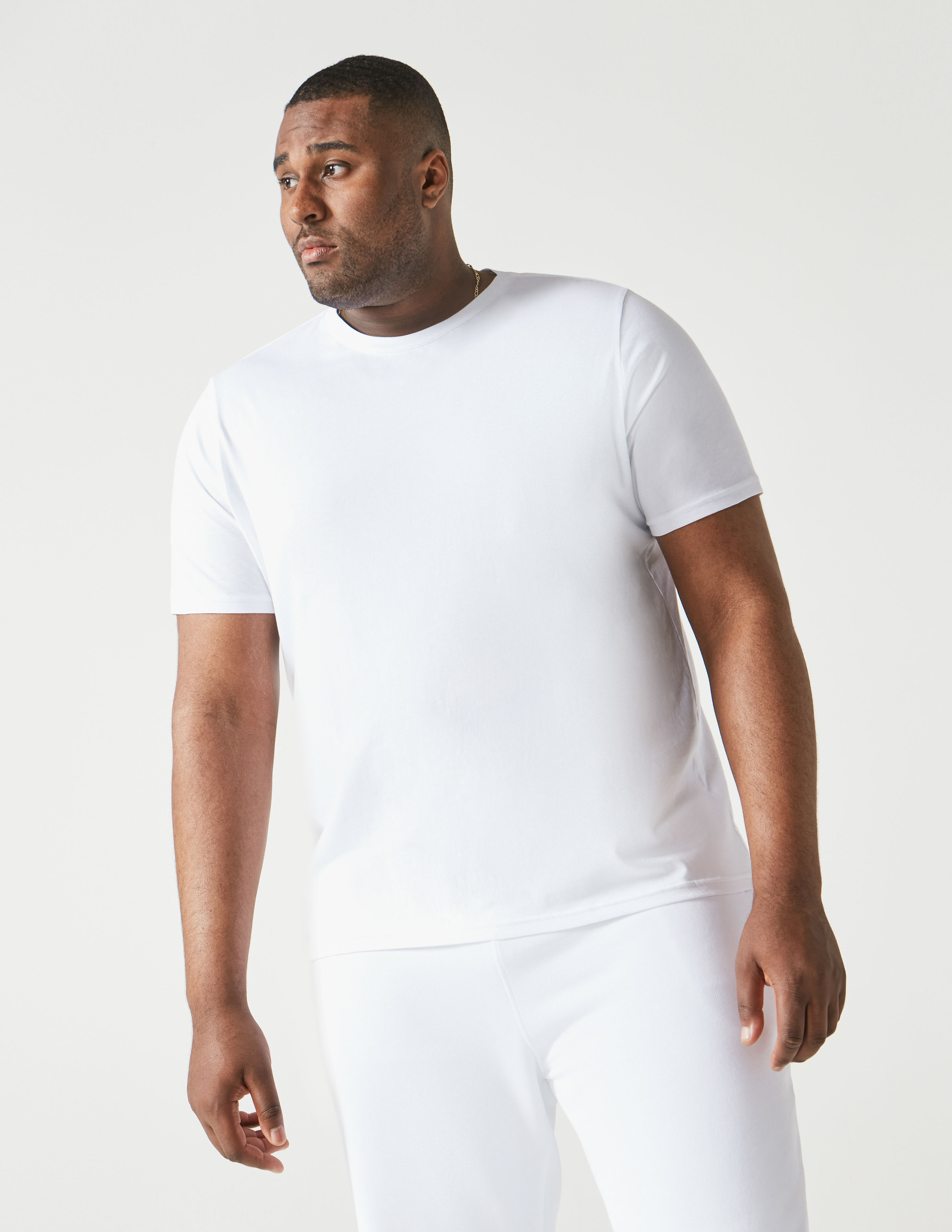 organic cotton white t shirt mens