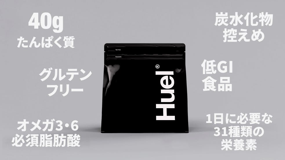 Huel 完全栄養食 - Powder（グルテンフリー）