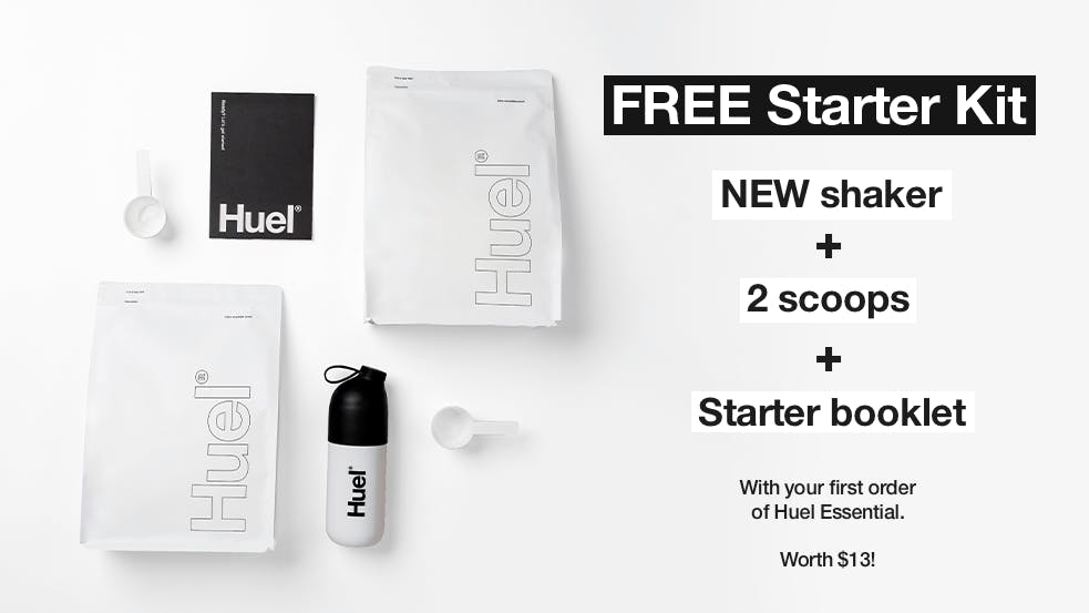  Huel Starter Kit - Includes 2 Pouches of