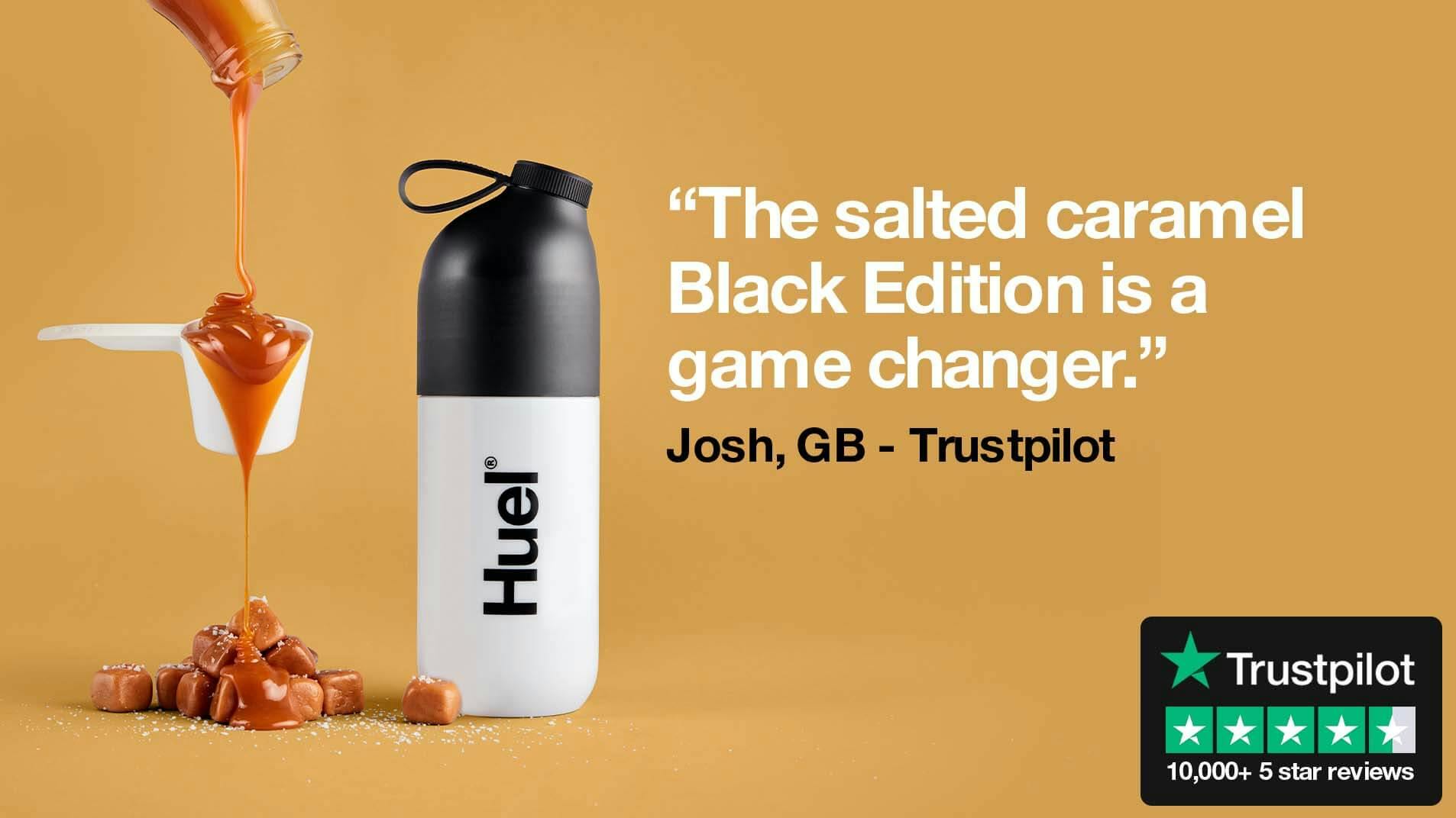 New Huel Black Edition  Huel Black Edition - 50% less carbs, 33