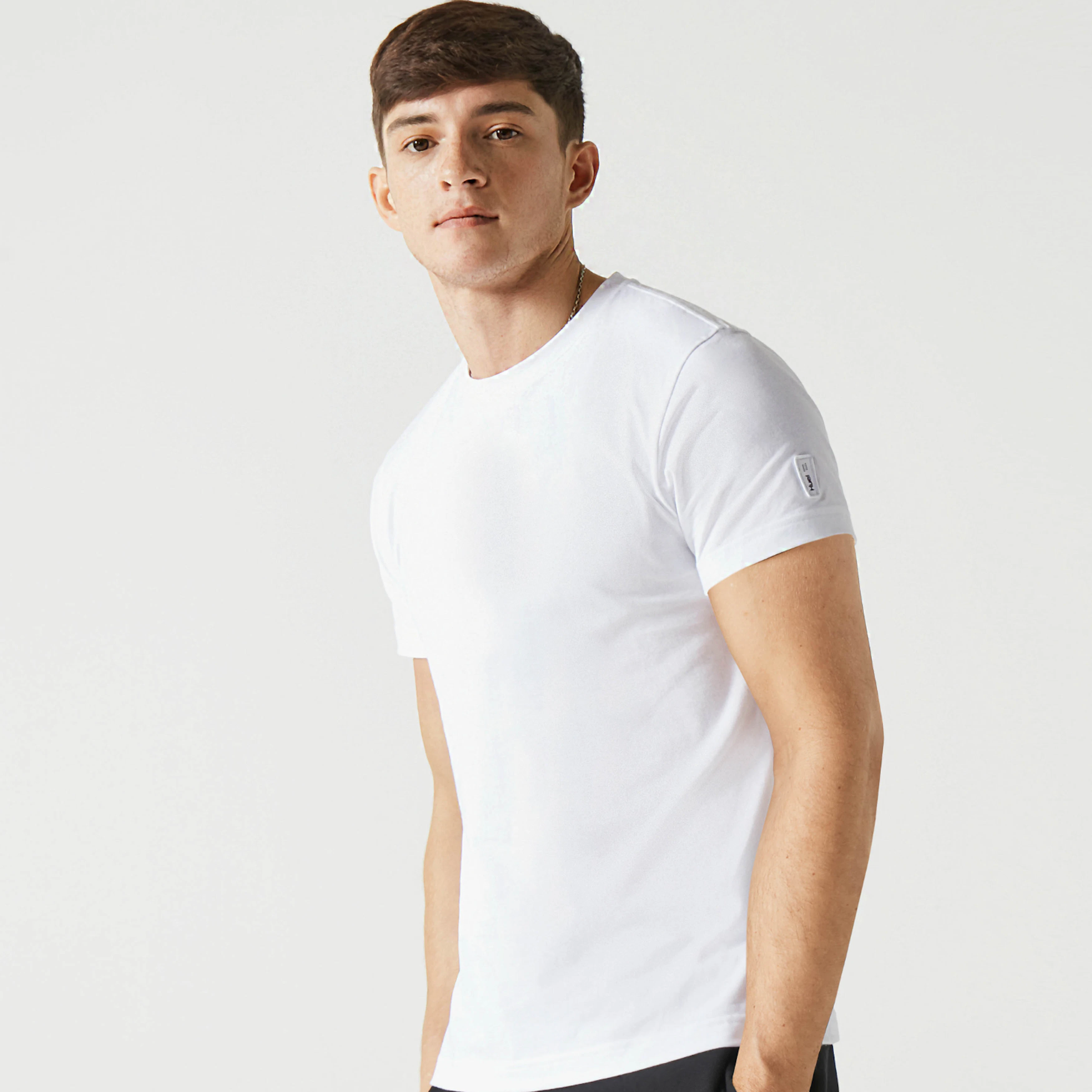 Confezione 3 T-Shirt Huel Slim Fit - Morbido Cotone Nero Taglia L